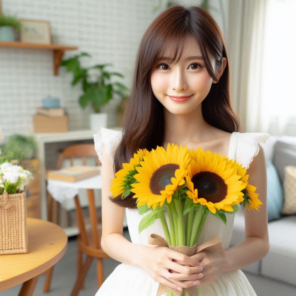 發芽的向日葵種子