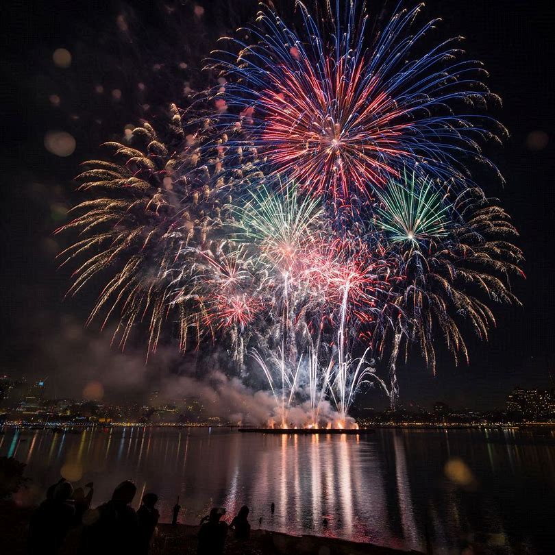 煙火秀慶典示意圖